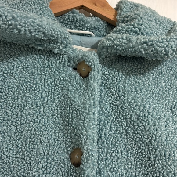 Wilfred Women's Cozy Baby/Sky Blue Jacket - Size US XS - Picture 2 of 8